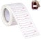 Aniyoo Food Labels, 500Pcs Date Labels Freezer Stickers 5cm*2.5cm, Waterproof Food Storage Sticky Rolls for Containers, Jars, Pantry and Freezer, Red