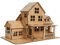 Abbdbd 3D -Holz -Puzzle -modellspiele Gemütliche Häuschen DIY Handgefertigte Mechanische Holzhaus Für Kinder Erwachsene Kit