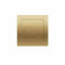 Brushed Brass Cistern Button | Brushed Brass | Cistern Button | Toilet Button | Flush Button | Square | for Use with Cable Operated Cisterns | Apres | Rhodos |