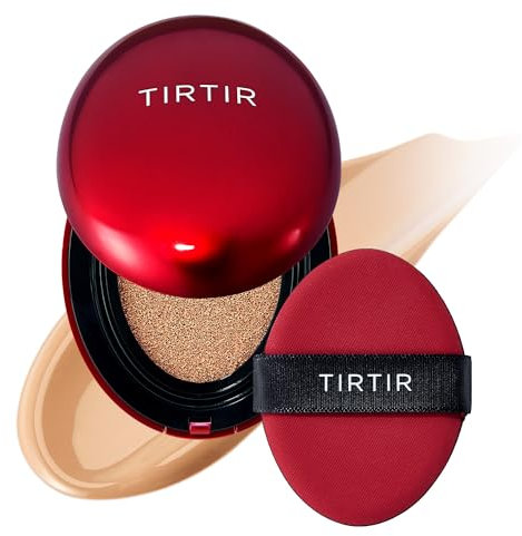 TIRTIR Mask Fit Red Cushion Foundation (27C, Kühles Beige, 0.63 Fl Oz)