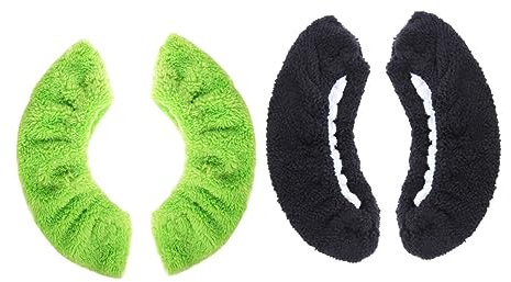 BCOATH 2paare Elastische Wasserabsorbierende Kufenabdeckungen Aus Plüsch Schutz Für Schlittschuhe Geeignet Für Hockey Und Eiskunstlaufkufen