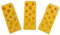 3pcs Creative Silicone Cheese Door Stop Bottom Wedge Door Open Classroom Office Home Door Stop Door Wedge