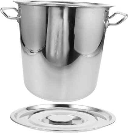 Ciieeo Olla Pequeña Con Tapa De Acero Inoxidable Para Sopa De Cocina Olla Con Tapa