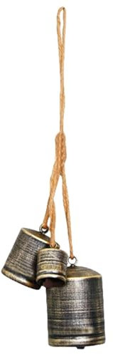 Dekorative Weihnachtsglocken – Christbaumschmuck, handgefertigtes Dekorationswerkzeug | Multifunktionale Weihnachts-Kuhglocken aus Metall, Dekoration für Haustür, Kaminsims und Weihnachtsbaum, (16,14