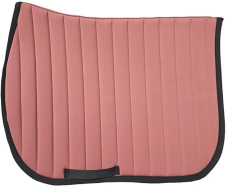 Zxpjkyu Tapis de Selle pour Cheval, Coussin Protecteur D'équitation, Coussin de Dressage Polyvalent et Portable, Tapis Anti-Transpiration pour Sports de P, Rose