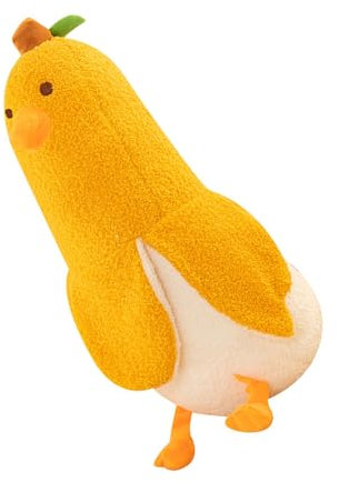 Vdaxvme Lustige Banana Stofftiere Duck Toy Weich Bequeme Bananenpuppen Frühbildung Kleinkindkissen Kissen