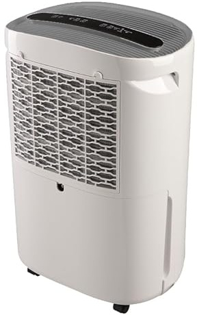 ARDES SEKKO 20 ARDEHU20 – Deumidificatore 20 L/24h per ambienti fino a 60 m², serbatoio 4 L, 3 modalità, scarico continuo e filtro lavabile