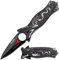 Tac Force Erwachsene Rostfreier Stahl Klappmesser, schwarz, One Size
