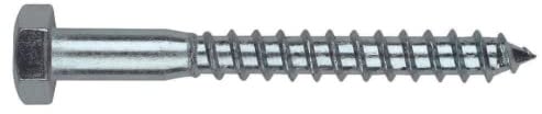 Index TB10140 - Vis tirefond DIN 571 10 x 140, gris