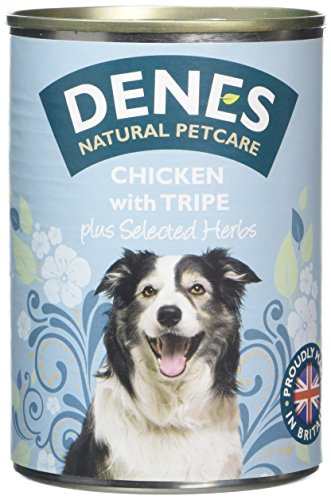 Denes Complete Adult Wet Dog Food Chicken and Tripe, 12 x 400 g