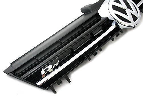 Volkswagen 5G0853651TZLL Kühlergrill R-Line Tuning Grill Frontgrill Chromglanz