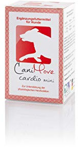 CaniMove Cardio mini, 100 Kapseln - tierärztliches Ergänzungsfutter zur Unterstützung der Herzfunktion, des Blutdrucks und des Kreislaufs