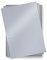 50 x Extra Blätter Fotokarton 300g/qm gelocht DIN A4 hoch 210 x 297 mm - Silber
