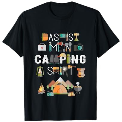 Das ist mein Kinder Camping T-Shirt