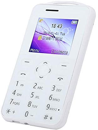 Unlocked Cell Phones, 1.77inch Multi-languages Mini Card Mobile Phone Support Memory Card with Alarm Clock, Calculator, MP3 for Students.