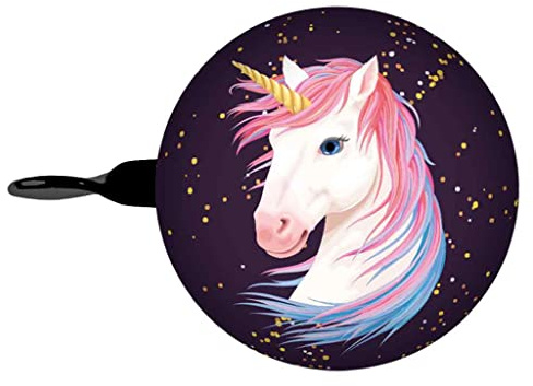 bb Klostermann Fahrradklingel Einhorn 60 mm - bbeBells 52427 - Glocke Klingel Läute Schelle