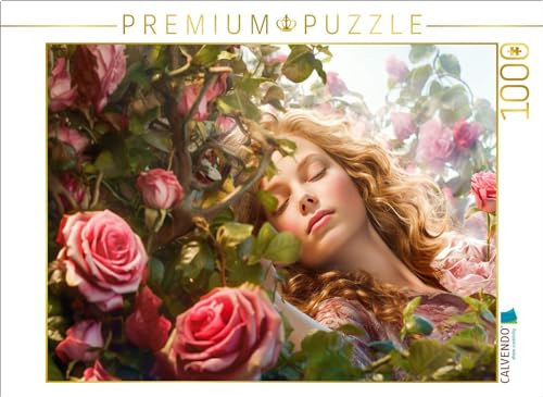 CALVENDO Puzzle Dornröschen | 1000 Teile Lege-Größe 64 x 48 cm Foto-Puzzle für glückliche Stunden