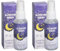 Lavendel Aromatisches Spray, Lavendel Kissenspray Für Den Schlaf, 2 Stück 60 ml Lavendel Spray zur Beruhigung des Schlafs reduziert Angstzustände lindert Schlaflosigkeit Schlafhilfe Nebelspray