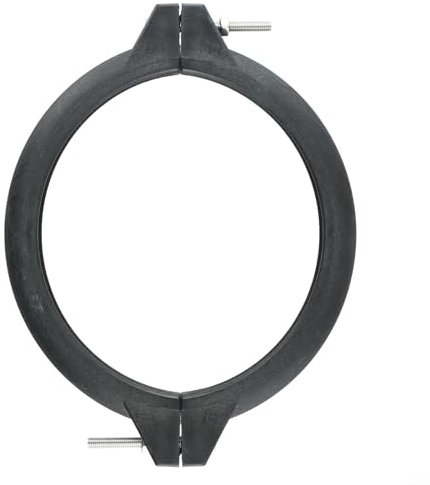 Stabile Ventilklemme für Pool-Sandfilter, zuverlässiger Kragenring mit Mutter und Schraube, verlängert die Lebensdauer Ihres Sandfilters