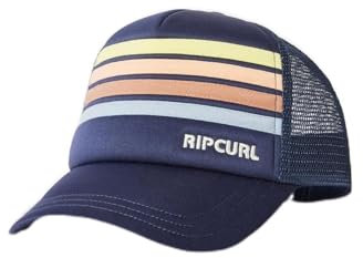 RIP CURL Trucker-Kappe für Kinder, gemischtes gebogenes Visier, verstellbar, Snapback, navy, Einheitsgröße
