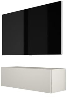 3E 3xE living.com TV-Lowboard - Farbe: Kaschmir, A: 100x32x34 cm (BxTxH)