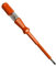 Fixtools Voltage Tester Electric Tester AC 100-500V Voltage Test Slotted Screw Driver Pen Safety Insulated Handle and Pocket Clip