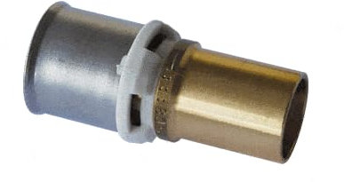 PB TUB ADAPTATEUR POUR TUBE MULTICOUCHES 16x2 CUIVRE 16 - Raccord et tube