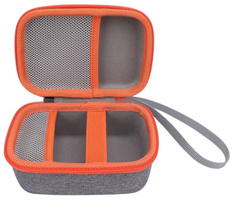 Jectse for Yoto Mini Kids Player Hard Case, Holds Up to 36 Cards Nylon & Travel Storage Holder for Children's Speaker Plays Audiobook Cards Radio