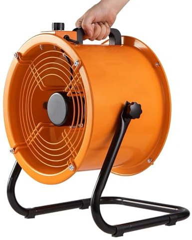 MZQMK Air Circulator Fan, Desk Fan For Bedroom, Waterproof Industrial Fans Heavy Duty, Home And Office, With 90-Degree Tilt Head(35cm/14in)