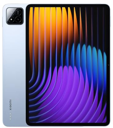 Xiaomi Pad 7 Pro Ai WiFi Version Global (Keine Anrufe oder SMS) 11,2 Zoll 3.2K 144Hz 8850mAh Bluetooth 5.4 Vier Lautsprecher 50Mp Cam Modell 24091RPADG (Blau, 256GB + 8GB)
