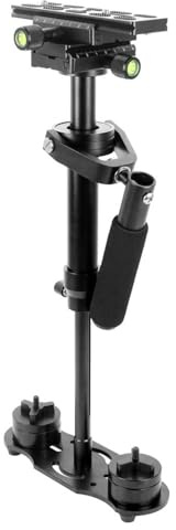 Kompatibel mit S40 und S60 Handstabilisator – 0,2–3 kg Steadycam-Gimbal for DSLR-Camcorder, spiegellose Systemkameras und Minikameras