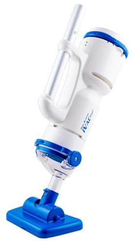 Water Tech Pool Blaster iVac 250 Li Aspirateur Piscine Électrique sans Fil, Batterie Lithium Rechargeable, Nettoyeur Puissant pour Piscine Hors Sol et Enterrée, Spa et Jacuzzi, Aspirateur Manuel