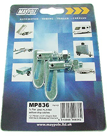 Maypole 836 12.75mm Antiluce and Nut (Pack of 2)