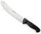 Arcos Cuchillo carnicero Acero Inoxidable Nitrum. Cuchillo cocina profesional para cortar carne, pescado y verduras. Mango ergonómico polioximetileno. Serie 2900. Color negro.