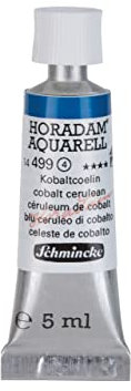 Schmincke – HORADAM® AQUARELL - feinste Künstler-Aquarellfarben, Kobaltcoelin - 5 ml