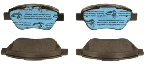 TRW GDB1879 Brake Pad Set of 4 Compatible for Fiat 500 (312_) 2007 - Front Axle and Other Vehicles