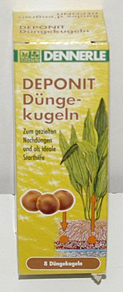 Dennerle Deponit Düngekugeln, 8 Stück RP Bodendünger