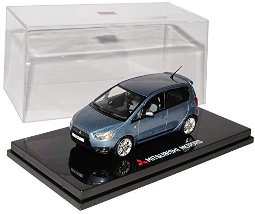 Vitesse Mitsubishi Colt Z30 Grau Blau 5 Türer Ab 2004 Ab Facelift 2008-2012 1/43 Modell Auto