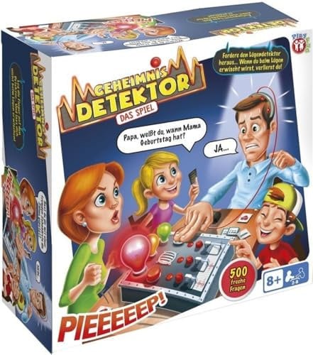 PLAY FUN BY IMC TOYS La Máquina de la Verdad, Juego Verdad o Mentira, Juego de Mesa Divertido y Familiar para Niños y Niñas +8 Años