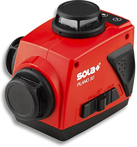SOLA PLANO3D - Nivel láser de líneas PLANO 3D para nivelar tanto horizontal como verticalmente
