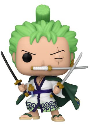 Funko Pop! Animation: One Piece - Roronoa Zoro - Lorenor Zorro - Vinyl-Sammelfigur - Geschenkidee - Offizielle Handelswaren - Spielzeug Für Kinder und Erwachsene - Anime Fans