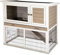 Kerbl Pet Nagerstall Lucky mit Metall- rahmen am Boden, 115x65x100 cm