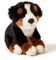 Uni-Toys - Berner Sennenhund Welpe, sitzend - 15 cm (Höhe) - Plüsch-Hund, Haustier - Plüschtier, Kuscheltier