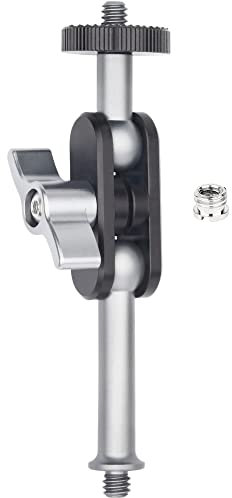 INNOREL ME-1 Braccio magico universale per treppiede Supporto per cellulare Braccio magico articolato con vite da 1/4 per luce LED/monitor LCD/microfono/fermaglio per telefono Carico 2 kg
