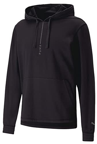 PUMA Herren Studio Plastic Free Trainings-Hoodie SBlack