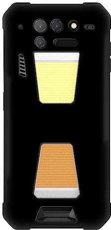 TPU Handyhülle Kompatibel mit Unihertz Tank 2, Stoßfeste Weiche Schutzhülle mit Präzisen Aussparungen und Kratzfestem, Schlankem Design (Schwarz)