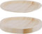 GRÄWE Set di piatti usa e getta, piatti rotondi in legno, 25 pezzi, 24 cm, stabili piatti per 25 persone, più stabili come piatti di carta, ideali come stoviglie per feste e stoviglie usa e getta