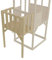 TP Toys Treehouse Wooden Play Tower Wooden Balcony - Made From FSC Certified Wood, Fun Sturdy Outdoors Garden Wendy House, Wooden Playhouse Accessories, Garden Play House For Kids - 3 Years+