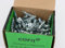 Boîte de 100 chevilles métalliques Placo à expansion avec vis de 5x37 mm