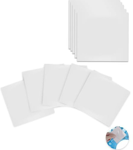 SHANKAM 10 Pcs Patch Piscine, Patch de Réparation Transparent, Patch Réparation Imperméable, TPU Patch, Adaptés aux Piscines Gonflables, Anneaux de Natation, Tentes